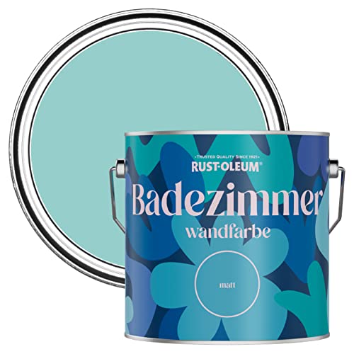 Rust-Oleum Blue Water-Resistant Bathroom Wall & Ceiling Paint - Teal 2.5L Rust-Oleum Blue Water-Resistant Bathroom Wall & Ceiling Paint - Teal 2.5L von Rust-Oleum
