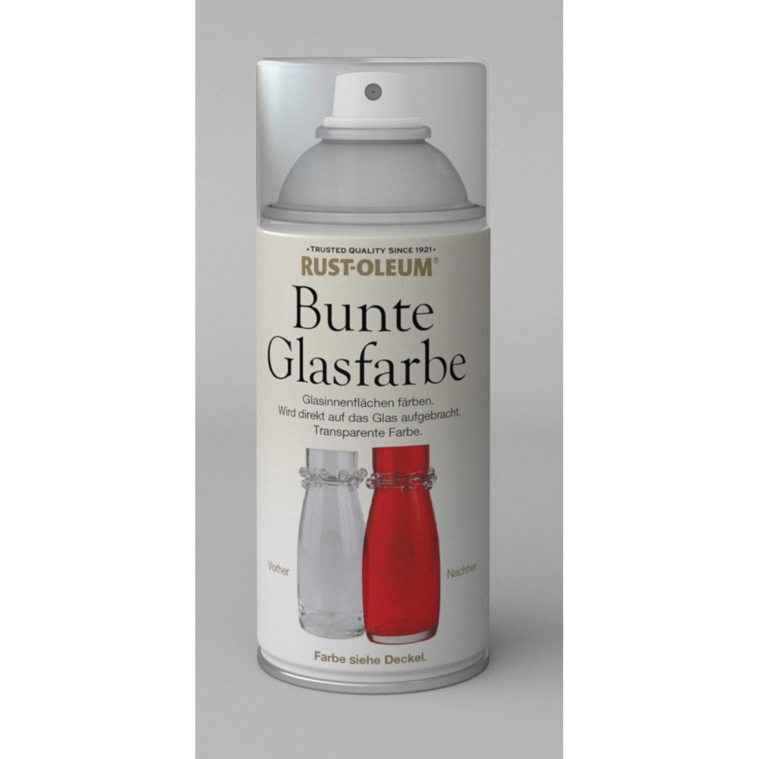 Rust-Oleum Bunte Glasfarbe Spray Rot 150 ml von Rust Oleum