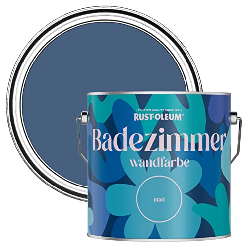 Rust-Oleum Dark Blue Water-Resistant Bathroom Wall & Ceiling Paint - Ink Blue 2.5L Rust-Oleum Dark Blue Water-Resistant Bathroom Wall & Ceiling Paint - Ink Blue 2.5L von Rust-Oleum