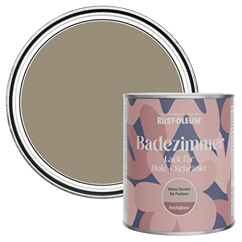 Rust-Oleum Feuchtigkeitsresistenter Badezimmerlack für Holz und Schränke in hochglänzendem Finish - Café Luxe 750ml Rust-Oleum Feuchtigkeitsresistenter Badezimmerlack für Holz und Schränke in hochglänzendem Finish - Café Luxe 750ml von Rust-Oleum
