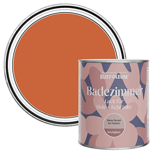 Rust-Oleum Feuchtigkeitsresistenter Badezimmerlack für Holz und Schränke in hochglänzendem Finish - Chai Tee 750ml Rust-Oleum Feuchtigkeitsresistenter Badezimmerlack für Holz und Schränke in hochglänzendem Finish - Chai Tee 750ml von Rust-Oleum