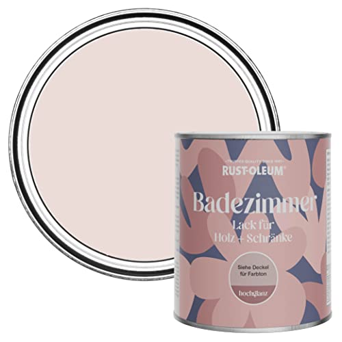 Rust-Oleum Feuchtigkeitsresistenter Badezimmerlack für Holz und Schränke in hochglänzendem Finish - Elbowstrand 750ml Rust-Oleum Feuchtigkeitsresistenter Badezimmerlack für Holz und Schränke in hochglänzendem Finish - Elbowstrand 750ml von Rust-Oleum
