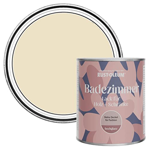 Rust-Oleum Feuchtigkeitsresistenter Badezimmerlack für Holz und Schränke in hochglänzendem Finish - Federkleid 750ml Rust-Oleum Feuchtigkeitsresistenter Badezimmerlack für Holz und Schränke in hochglänzendem Finish - Federkleid 750ml von Rust-Oleum
