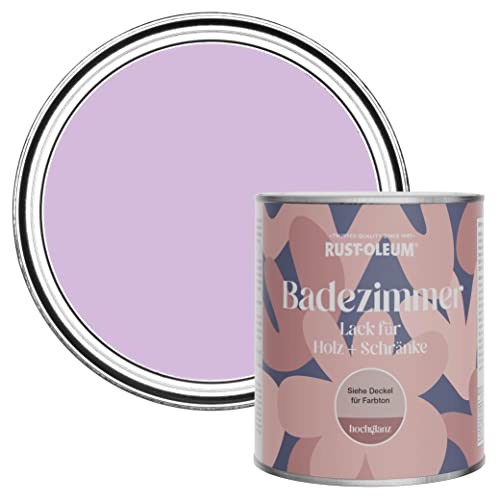 Rust-Oleum Feuchtigkeitsresistenter Badezimmerlack für Holz und Schränke in hochglänzendem Finish - Macaron 750ml Rust-Oleum Feuchtigkeitsresistenter Badezimmerlack für Holz und Schränke in hochglänzendem Finish - Macaron 750ml von Rust-Oleum