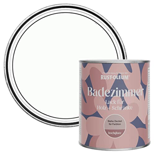 Rust-Oleum Feuchtigkeitsresistenter Badezimmerlack für Holz und Schränke in hochglänzendem Finish - Mondstein 750ml Rust-Oleum Feuchtigkeitsresistenter Badezimmerlack für Holz und Schränke in hochglänzendem Finish - Mondstein 750ml von Rust-Oleum