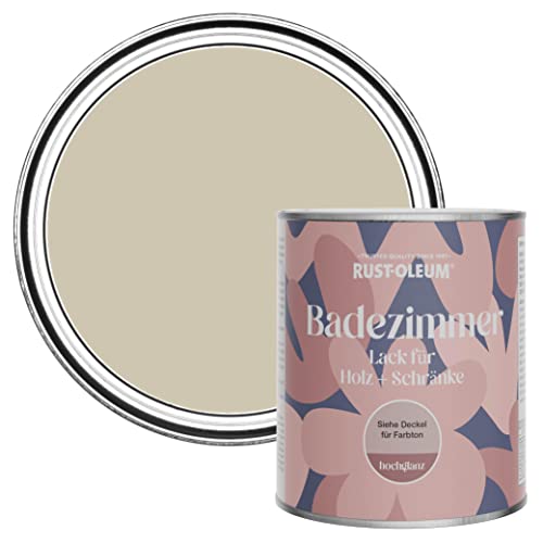 Rust-Oleum Feuchtigkeitsresistenter Badezimmerlack für Holz und Schränke in hochglänzendem Finish - Silberner Salbei 750ml Rust-Oleum Feuchtigkeitsresistenter Badezimmerlack für Holz und Schränke in hochglänzendem Finish - Silberner Salbei 750ml von Rust-Oleum