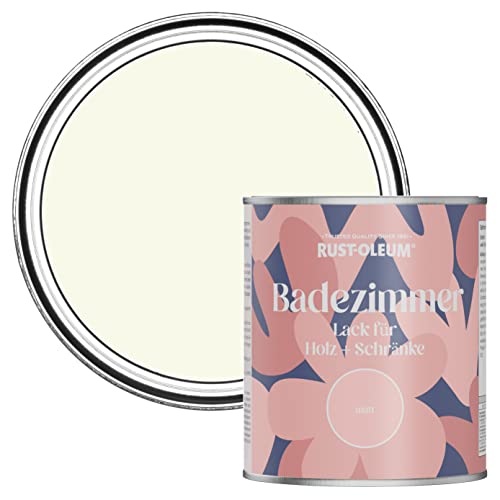 Rust-Oleum Feuchtigkeitsresistenter Badezimmerlack für Holz und Schränke in mattem Finish -Apfelblüte 750ml Rust-Oleum Feuchtigkeitsresistenter Badezimmerlack für Holz und Schränke in mattem Finish -Apfelblüte 750ml von Rust-Oleum