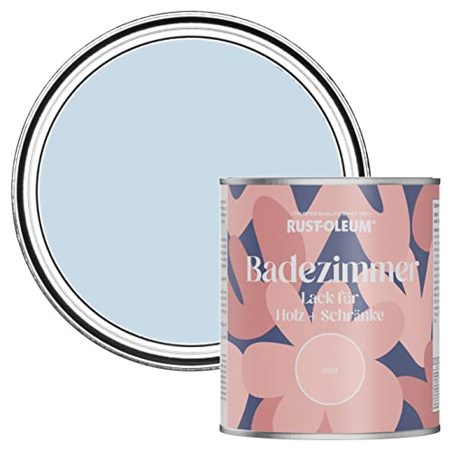 Rust-Oleum Feuchtigkeitsresistenter Badezimmerlack für Holz und Schränke in mattem Finish -Blauer Himmel 750ml Rust-Oleum Feuchtigkeitsresistenter Badezimmerlack für Holz und Schränke in mattem Finish -Blauer Himmel 750ml von Rust-Oleum