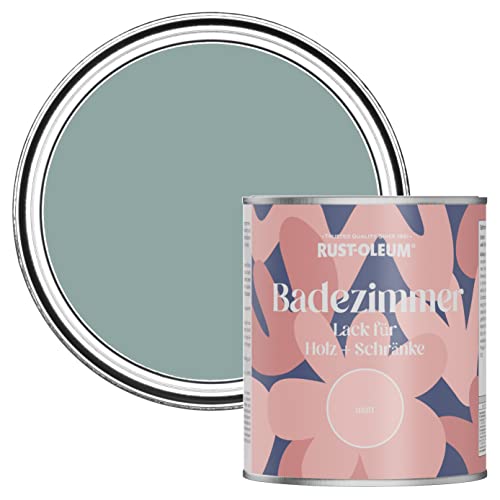 Rust-Oleum Feuchtigkeitsresistenter Badezimmerlack für Holz und Schränke in mattem Finish -Greshamblau 750ml Rust-Oleum Feuchtigkeitsresistenter Badezimmerlack für Holz und Schränke in mattem Finish -Greshamblau 750ml von Rust-Oleum