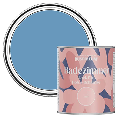 Rust-Oleum Feuchtigkeitsresistenter Badezimmerlack für Holz und Schränke in mattem Finish -Kornblumenblau 750ml Rust-Oleum Feuchtigkeitsresistenter Badezimmerlack für Holz und Schränke in mattem Finish -Kornblumenblau 750ml von Rust-Oleum