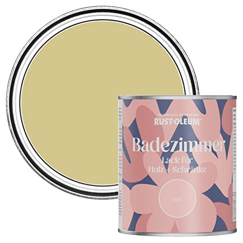 Rust-Oleum Feuchtigkeitsresistenter Badezimmerlack für Holz und Schränke in mattem Finish -Wasabi 750ml Rust-Oleum Feuchtigkeitsresistenter Badezimmerlack für Holz und Schränke in mattem Finish -Wasabi 750ml von Rust-Oleum