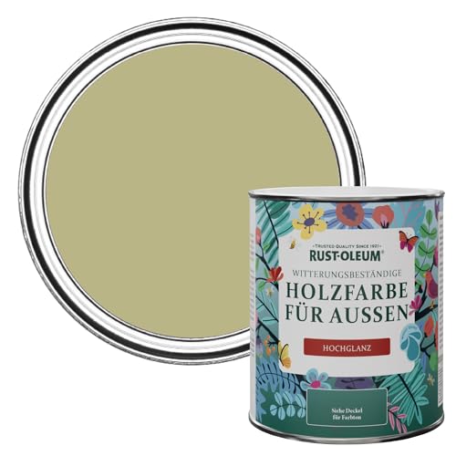 Rust-Oleum Gartenfarbe, schimmelresistent, hochglanz, 750 ml, Salbei Grün von Rust-Oleum