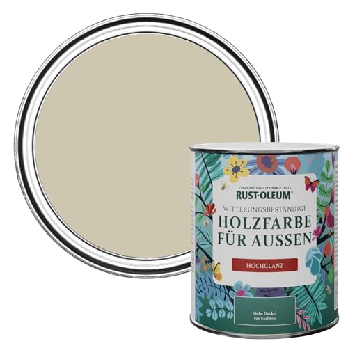 Rust-Oleum Gartenfarbe, schimmelresistent, hochglanz, 750 ml, Silberner Salbei von Rust-Oleum