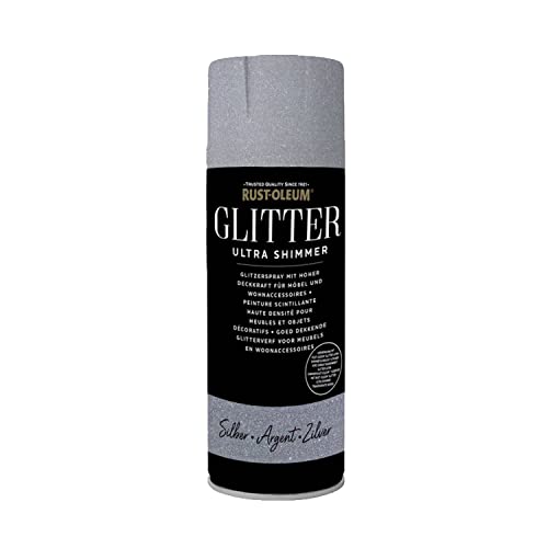 Rust-Oleum Glitter Ultra Shimmer Silber 400 ml von Rust-Oleum