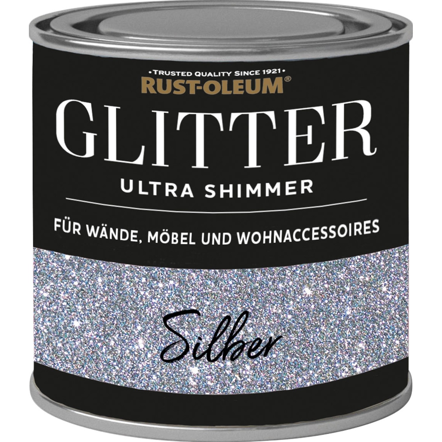 Rust-Oleum Glitzerfarbe Ultra Shimmer Silber 250 ml von Rust-Oleum