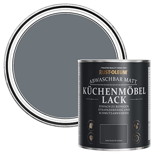 Rust-Oleum Grau Küchenmöbellack in mattem Finish - Marinegrau 750ml von Rust-Oleum