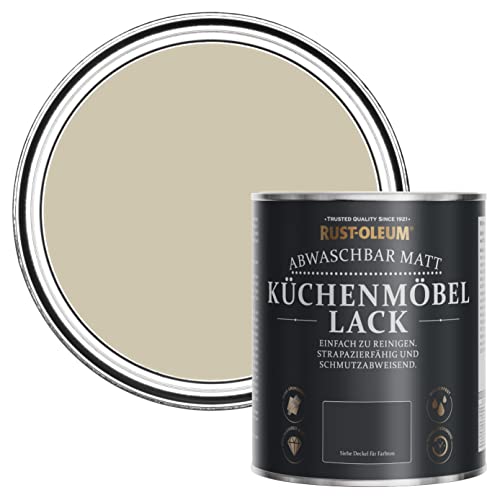 Rust-Oleum Grau Küchenmöbellack in mattem Finish - Silberner Salbei 750ml von Rust-Oleum