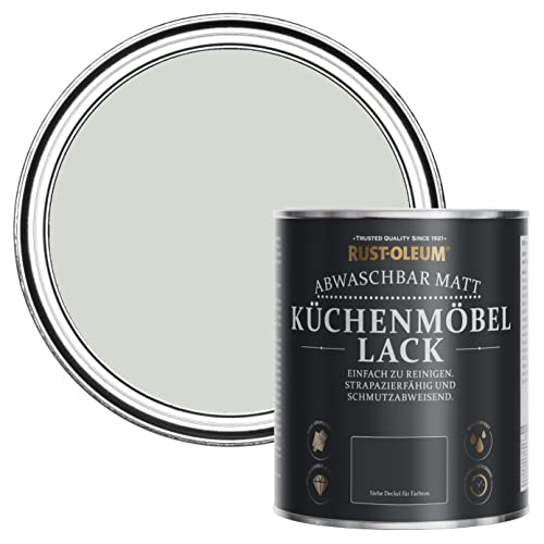 Rust-Oleum Grau Küchenmöbellack in mattem Finish - Winter-Grau 750ml von Rust-Oleum