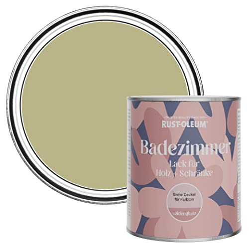 Rust-Oleum Green Moisture Resistant Bathroom Wood and Cabinet Paint in Satin Finish - Sage Green 750ml von Rust-Oleum