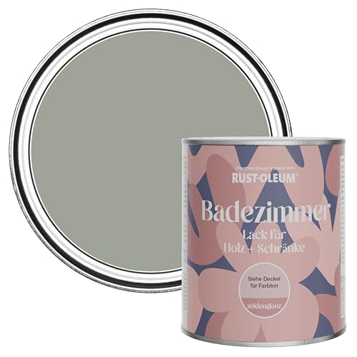 Rust-Oleum Green Moisture Resistant Bathroom Wood and Cabinet Paint in Satin Finish - Tea Leaf 750ml von Rust-Oleum