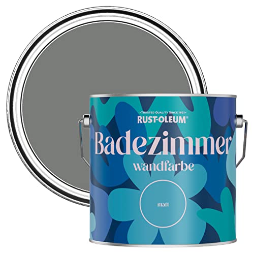 Rust-Oleum Grey Water-Resistant Bathroom Wall & Ceiling Paint - Torch Grey 2.5L von Rust-Oleum