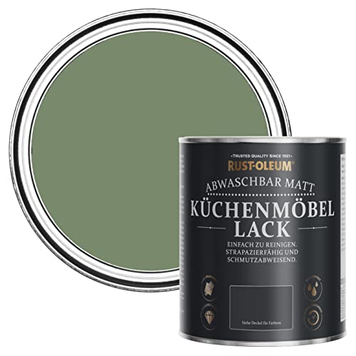 Rust-Oleum Grün Küchenmöbellack in mattem Finish - Buchsbaum 750ml von Rust-Oleum