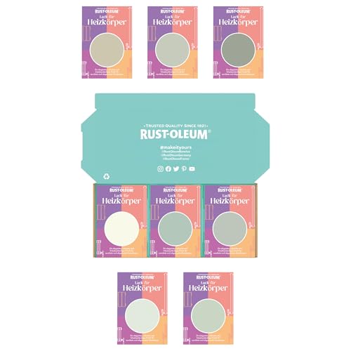 Rust-Oleum Heizkörper Testerbox - Frische Grüntöne - Matt Rust-Oleum Heizkörper Testerbox - Frische Grüntöne - Matt von Rust-Oleum