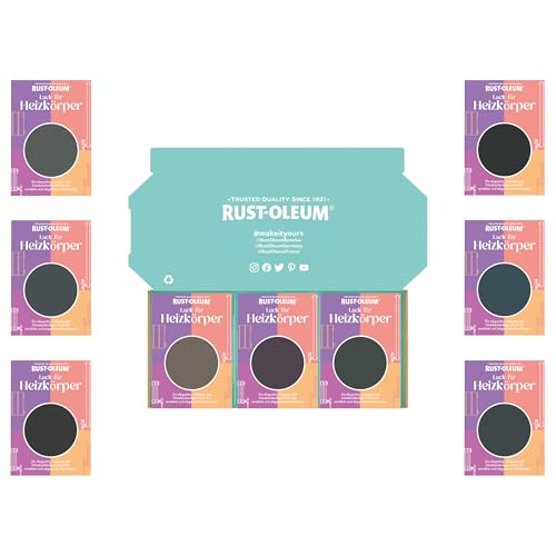 Rust-Oleum Heizkörper Testerbox - Stimmungsvolle Dunkeltöne - Seidenglanz Rust-Oleum Heizkörper Testerbox - Stimmungsvolle Dunkeltöne - Seidenglanz von Rust-Oleum