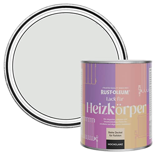 Rust-Oleum Hitzebeständiger Heizkörperlack in hochglänzendem Finish - Bibliothek Grau 750ml von Rust-Oleum