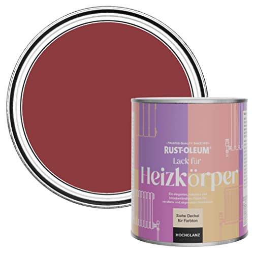 Rust-Oleum Hitzebeständiger Heizkörperlack in hochglänzendem Finish - Bordeaux 750ml Rust-Oleum Hitzebeständiger Heizkörperlack in hochglänzendem Finish - Bordeaux 750ml von Rust-Oleum
