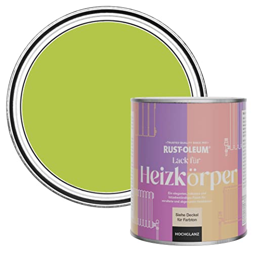 Rust-Oleum Hitzebeständiger Heizkörperlack in hochglänzendem Finish - Limette 750ml von Rust-Oleum