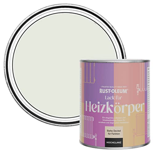 Rust-Oleum Hitzebeständiger Heizkörperlack in hochglänzendem Finish - Salbei-Nebel 750ml von Rust-Oleum