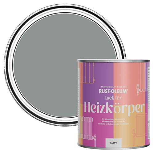 Rust-Oleum Hitzebeständiger Heizkörperlack in mattem Finish -Anthrazit 750ml von Rust-Oleum