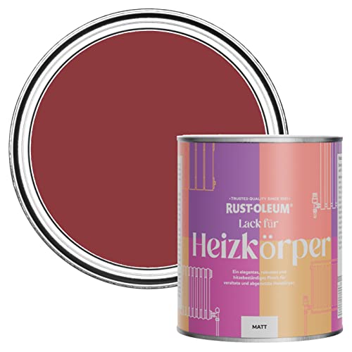 Rust-Oleum Hitzebeständiger Heizkörperlack in mattem Finish -Bordeaux 750ml Rust-Oleum Hitzebeständiger Heizkörperlack in mattem Finish -Bordeaux 750ml von Rust-Oleum