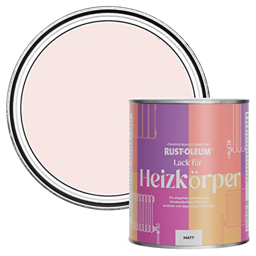 Rust-Oleum Hitzebeständiger Heizkörperlack in mattem Finish -Erdbeer-Vanille 750ml von Rust-Oleum