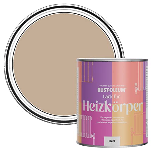 Rust-Oleum Hitzebeständiger Heizkörperlack in mattem Finish -Gesalzenes Karamell 750ml Rust-Oleum Hitzebeständiger Heizkörperlack in mattem Finish -Gesalzenes Karamell 750ml von Rust-Oleum