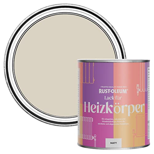Rust-Oleum Hitzebeständiger Heizkörperlack in mattem Finish -Jute 750ml von Rust-Oleum