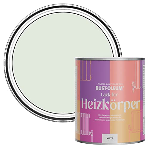 Rust-Oleum Hitzebeständiger Heizkörperlack in mattem Finish -Salbei-Nebel 750ml von Rust-Oleum