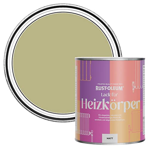 Rust-Oleum Hitzebeständiger Heizkörperlack in mattem Finish -Salbeigrün 750ml von Rust-Oleum