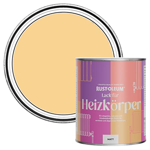 Rust-Oleum Hitzebeständiger Heizkörperlack in mattem Finish -Senf 750ml Rust-Oleum Hitzebeständiger Heizkörperlack in mattem Finish -Senf 750ml von Rust-Oleum