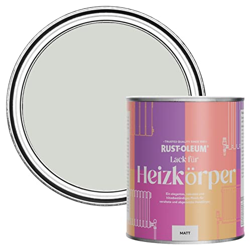 Rust-Oleum Hitzebeständiger Heizkörperlack in mattem Finish -Wintergrau 750ml von Rust-Oleum