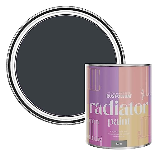Rust-Oleum Hitzebeständiger Heizkörperlack in seidenglänzendem Finish - Anthrazit (Ral 7016) 750ml von Rust-Oleum