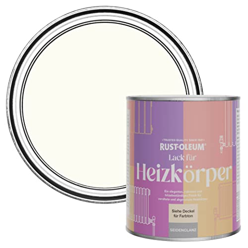 Rust-Oleum Hitzebeständiger Heizkörperlack in seidenglänzendem Finish - Antik Weiß 750ml von Rust-Oleum