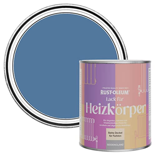 Rust-Oleum Hitzebeständiger Heizkörperlack in seidenglänzendem Finish - Blaue Seide 750ml Rust-Oleum Hitzebeständiger Heizkörperlack in seidenglänzendem Finish - Blaue Seide 750ml von Rust-Oleum