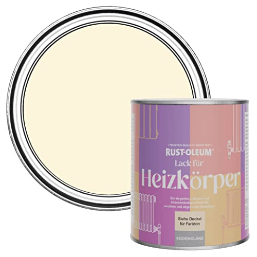 Rust-Oleum Hitzebeständiger Heizkörperlack in seidenglänzendem Finish - Gebrochenes Weiß 750ml Rust-Oleum Hitzebeständiger Heizkörperlack in seidenglänzendem Finish - Gebrochenes Weiß 750ml von Rust-Oleum