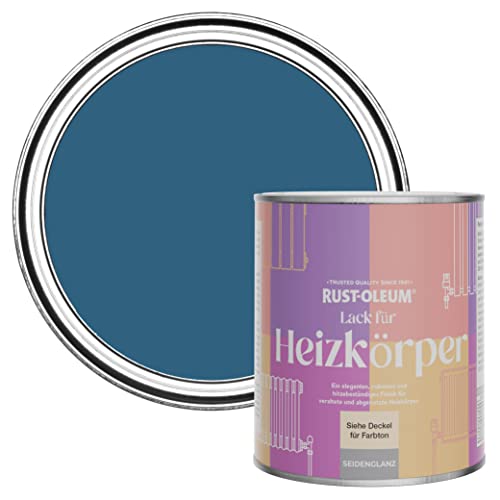 Rust-Oleum Hitzebeständiger Heizkörperlack in seidenglänzendem Finish - Kobalt 750ml von Rust-Oleum