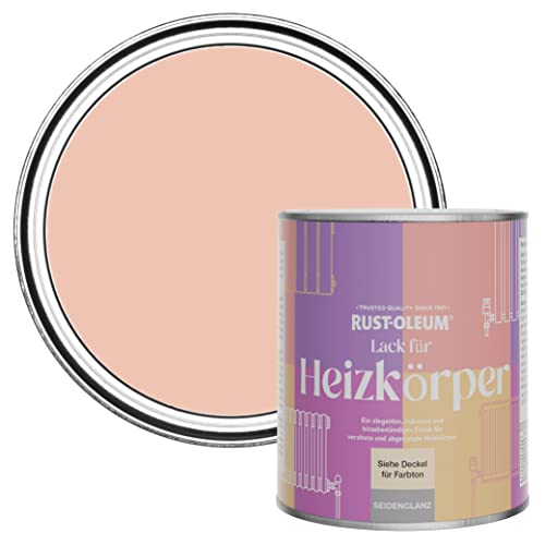 Rust-Oleum Hitzebeständiger Heizkörperlack in seidenglänzendem Finish - Koralle 750ml von Rust-Oleum