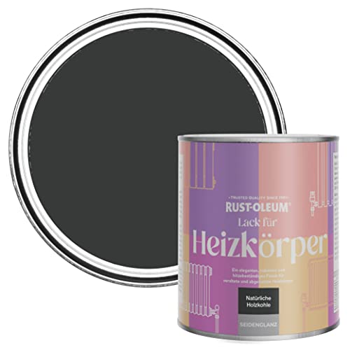 Rust-Oleum Hitzebeständiger Heizkörperlack in seidenglänzendem Finish - Natürliche Holzkohle 750ml Rust-Oleum Hitzebeständiger Heizkörperlack in seidenglänzendem Finish - Natürliche Holzkohle 750ml von Rust-Oleum