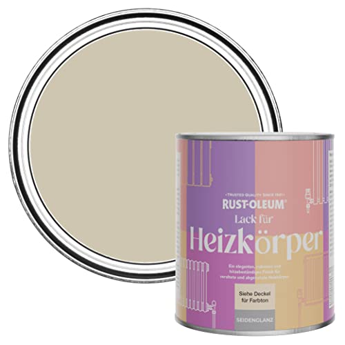 Rust-Oleum Hitzebeständiger Heizkörperlack in seidenglänzendem Finish - Silberner Salbei 750ml von Rust-Oleum