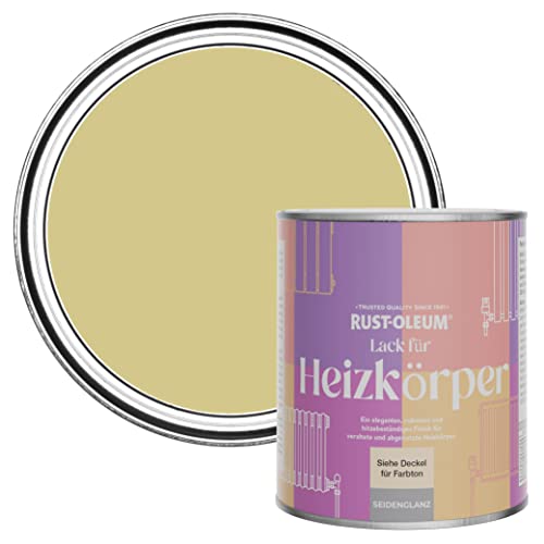 Rust-Oleum Hitzebeständiger Heizkörperlack in seidenglänzendem Finish - Wasabi 750ml von Rust-Oleum